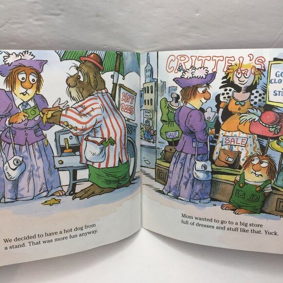 Vintage Lot 2 Kids Books Little Critter Just Me And My Mom Just My Friend And Me - Picture 11 of 12